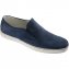 Velours-Slipper mit Gel-Sohle - 1