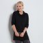 Longshirt mit weitem Kragen - 1