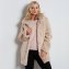 Manteau court en fausse fourrure - 1