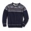 Norweger-Pullover aus Lambswool - 1