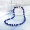 Collier de pierres précieuses lapis-lazuli - 1
