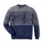 Sportiver Norweger-Pullover - 1