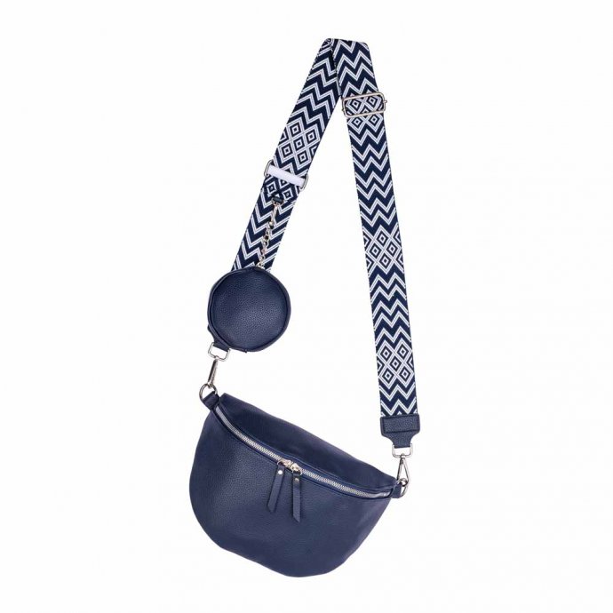 Schultertasche, marine