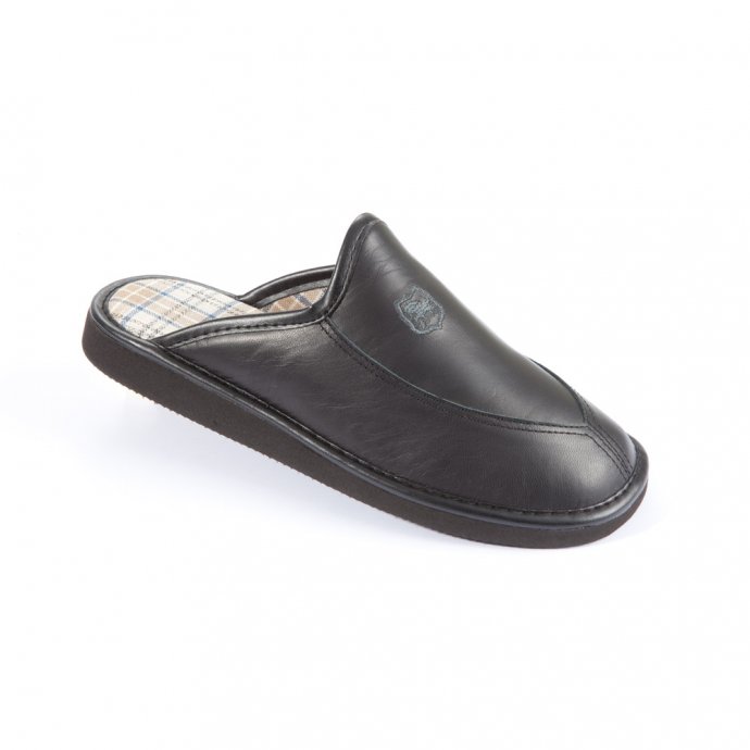 Ultraleichte Luxus-Lederpantolette