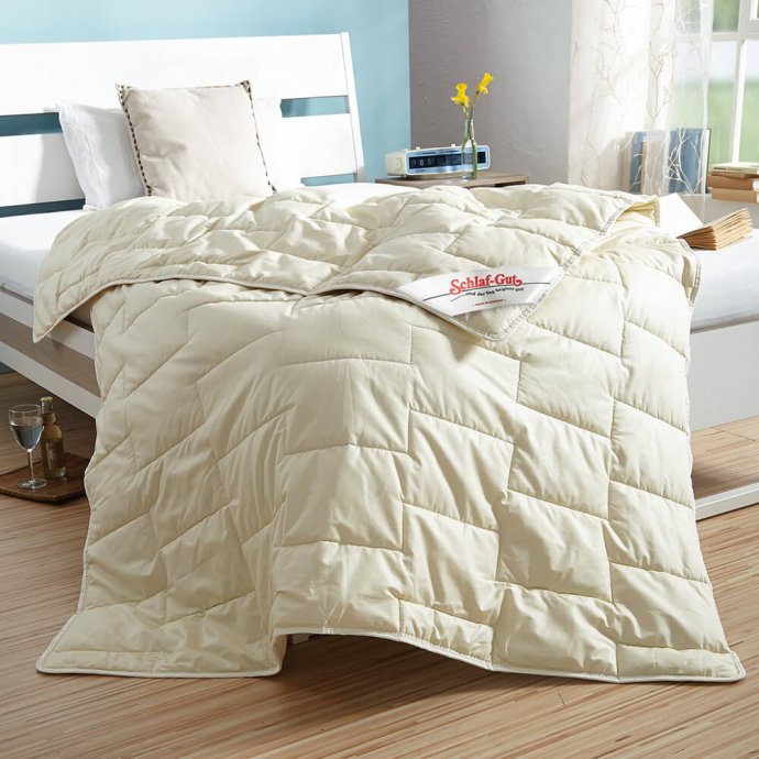 Bettdecke mit 100 % Seidenfüllung