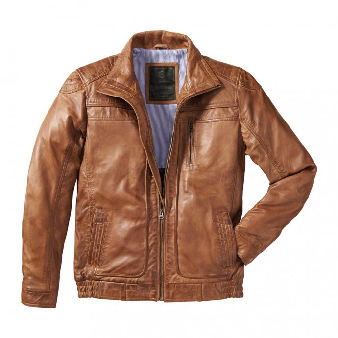 Sportiver Lederblouson