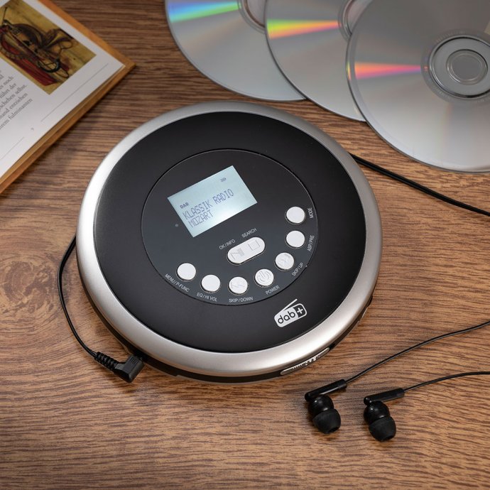 Tragbarer DAB+-/CD-Player