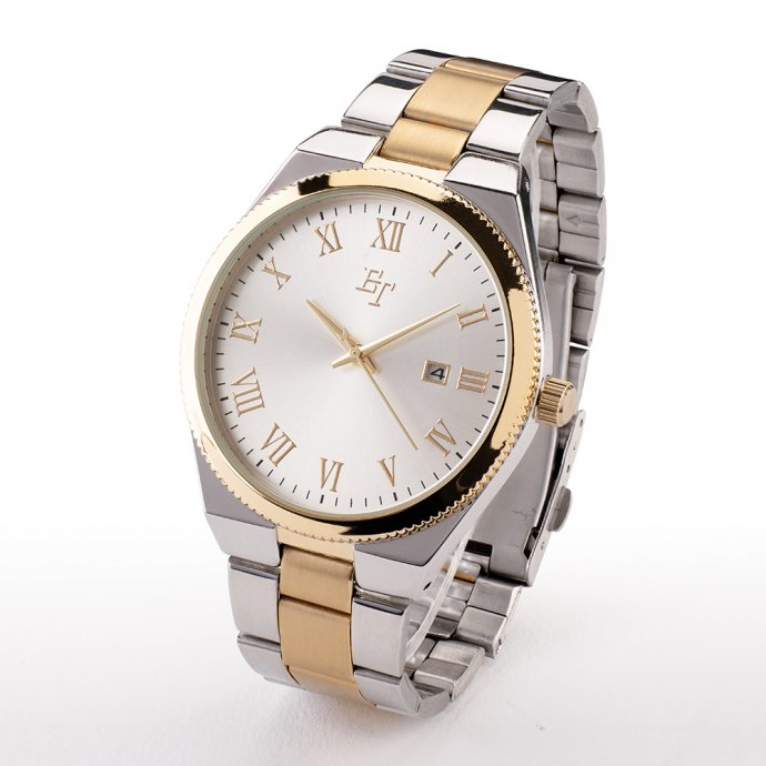 VOTRE CADEAU : MONTRE HOMME « BICOLORE »