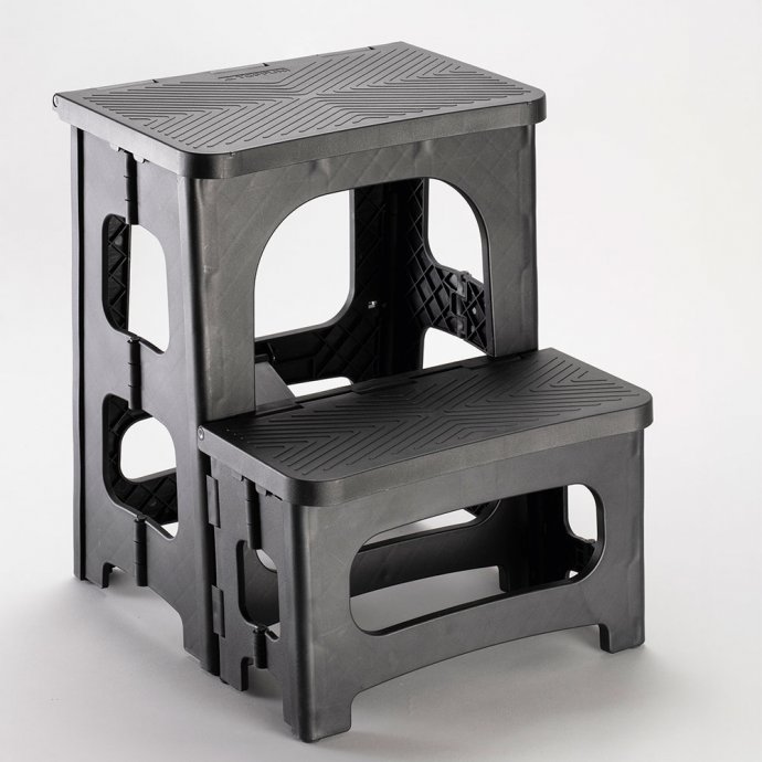 Klappbarer 2-Stufen-Tritt