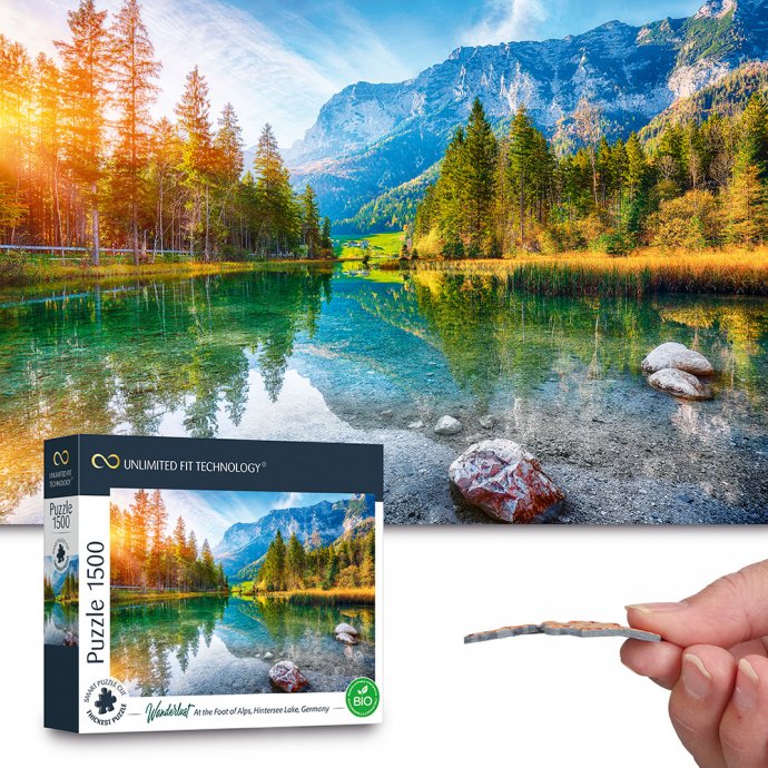Puzzle premium 1.500 pièces « Alpes Wanderlust »