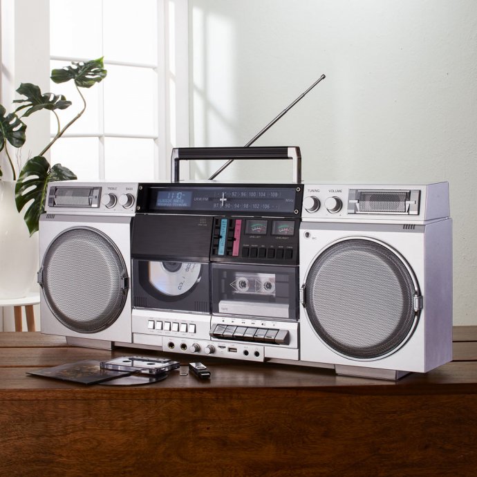 DAB+-Boombox „Retro 1980er“