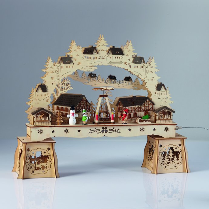 Arche décorative avec rehausseur Lot de 2 