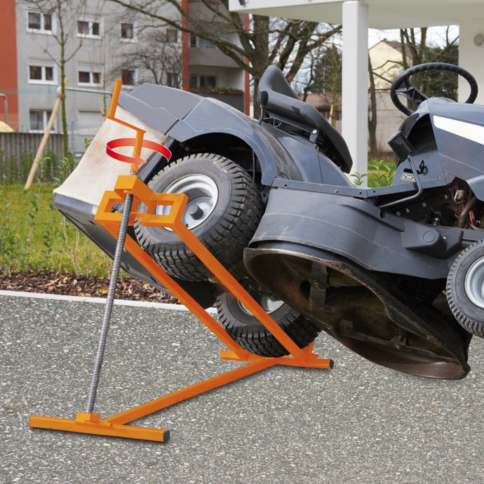 Kipp-Lifter für Rasenmäher