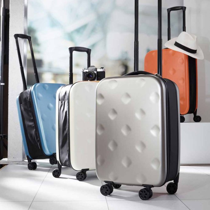 Ultraflacher Rollkoffer