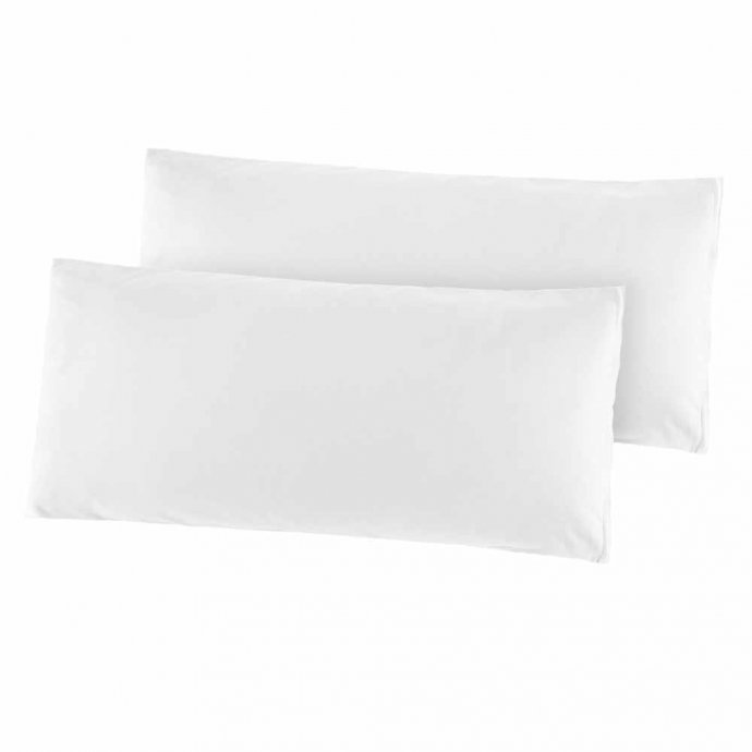 Kissenhüll.2er-Set,40x80 weiß