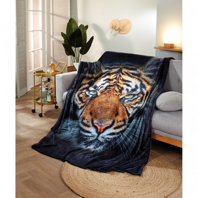 Wohndecke Tiger