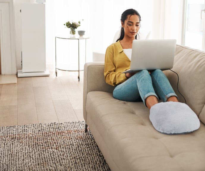 Elektrischer Fußwärmer