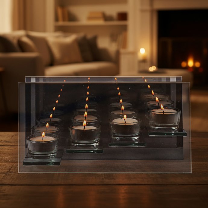 Photophore effet miroir