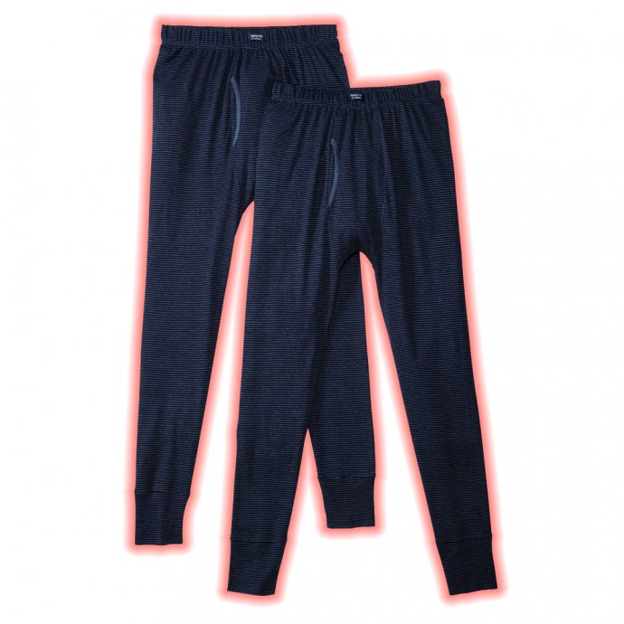 Lange Feinripp-Unterhose 2er-Pack