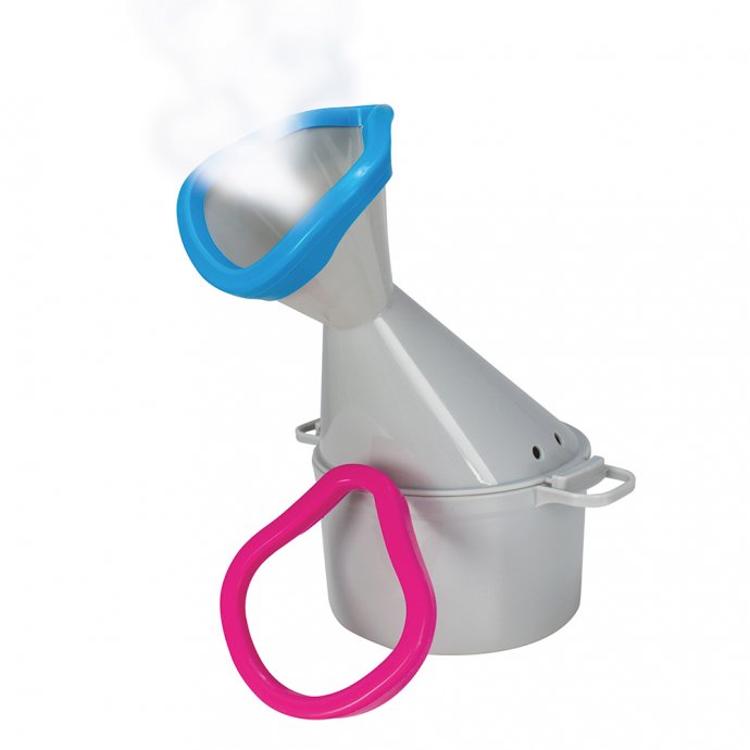 Inhalateur avec 2 embouts souples