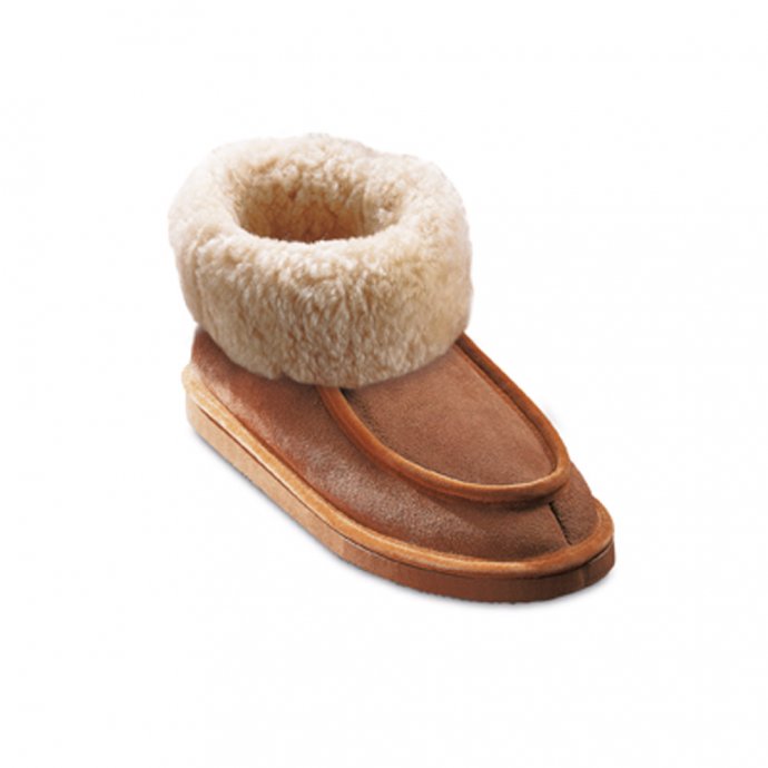 Chaussons en mouton retourné