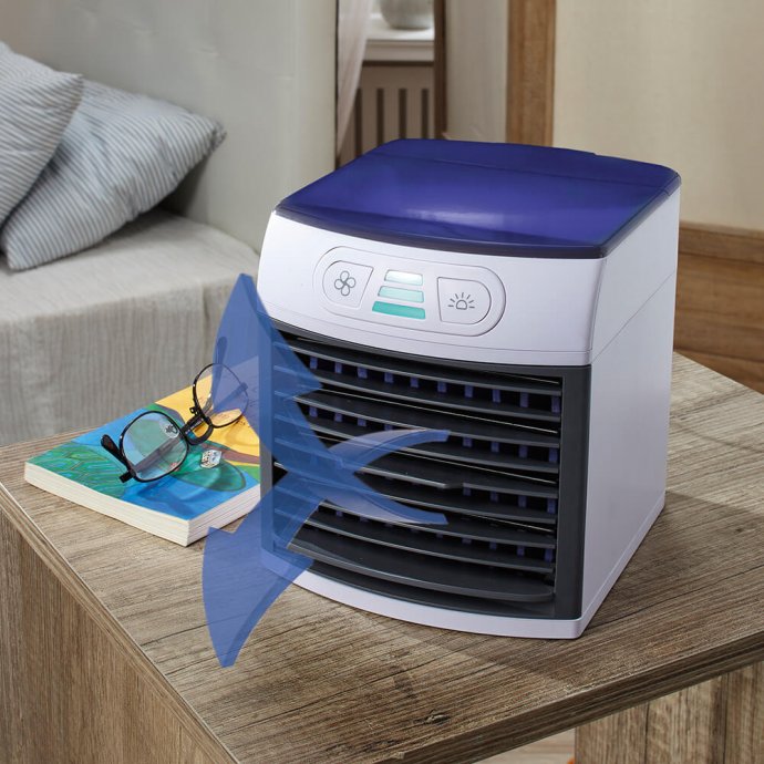 Mini-Klimaanlage mit Stimmungslicht