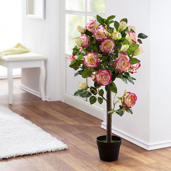 Grand bouquet de roses à LED