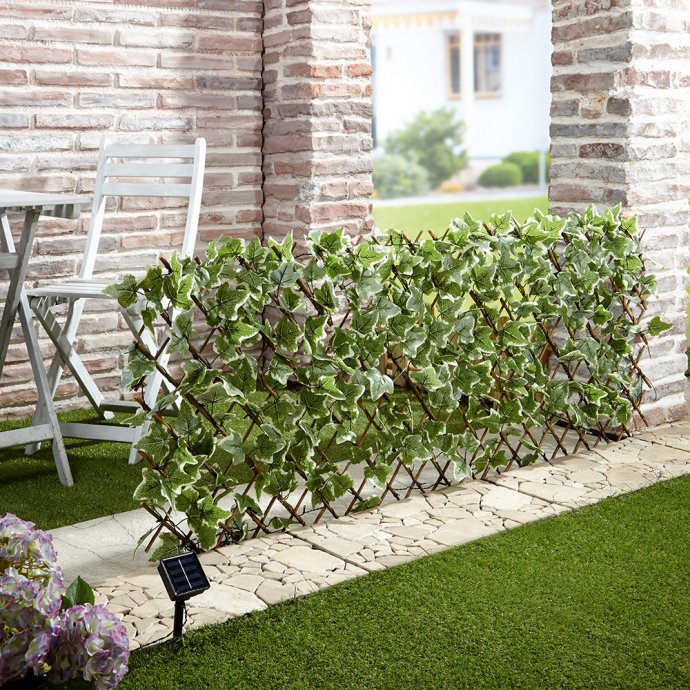 Flexibler Solar-Dekozaun