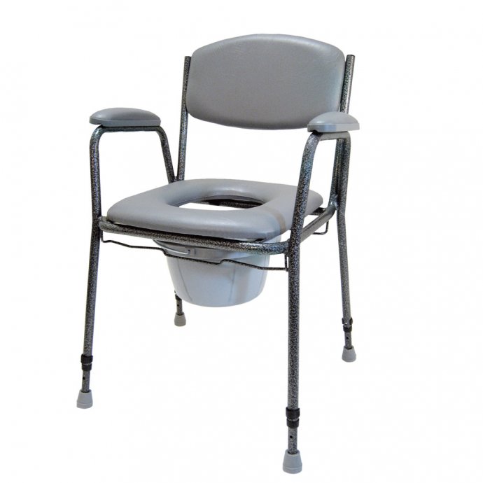 Höhenverstellbarer Toilettenstuhl