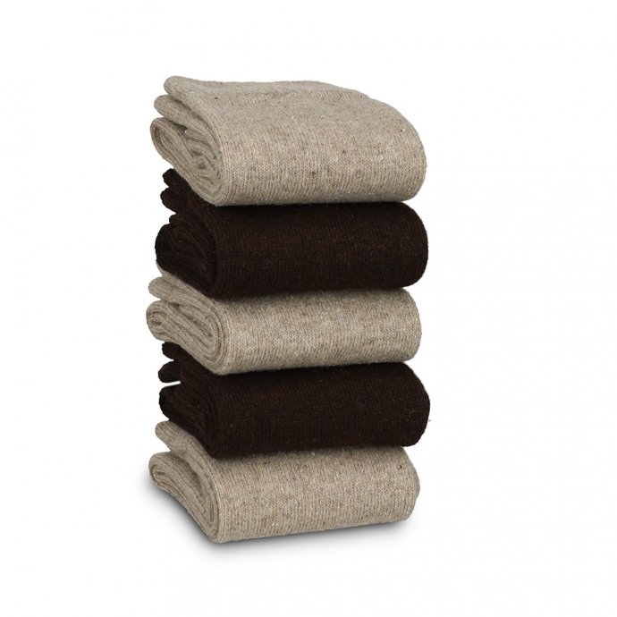 Wollsocken mit Alpaka