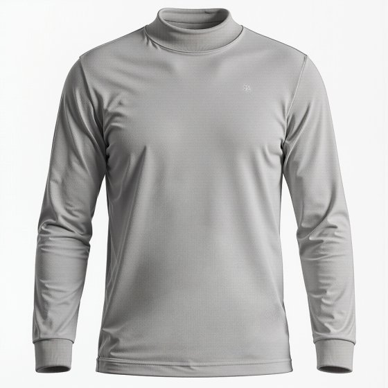 T-shirt à col montant 