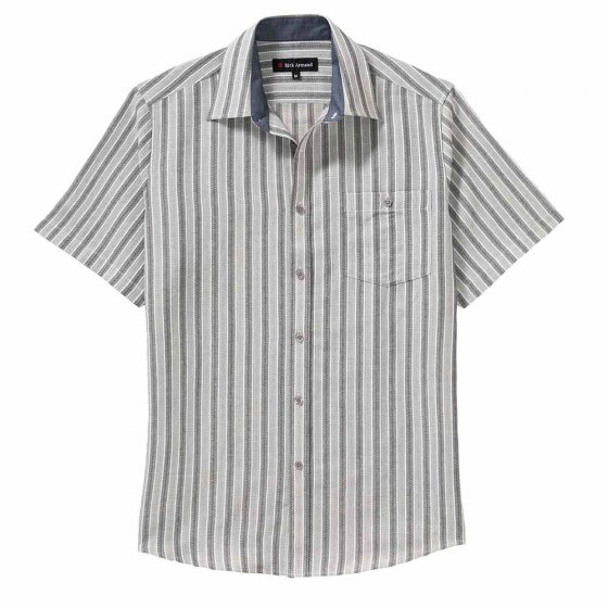 Chemise Jacquard 3XL (47/48) | Noir