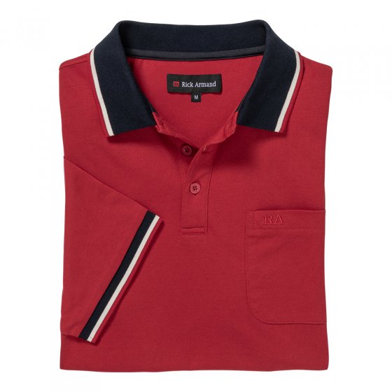 Herren Poloshirt 3XL (64/66) | Rot