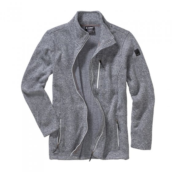 Herren Strickfleecejacke 