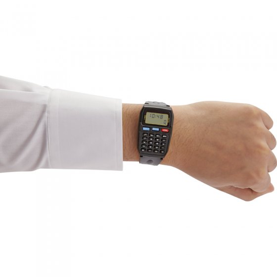 Armbanduhr mit Taschenrechner 