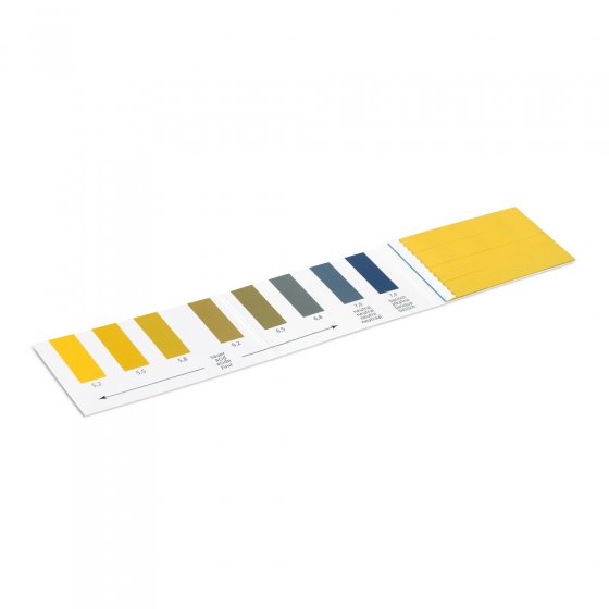 Bandelettes de test du pH urinaire - Lot de 16