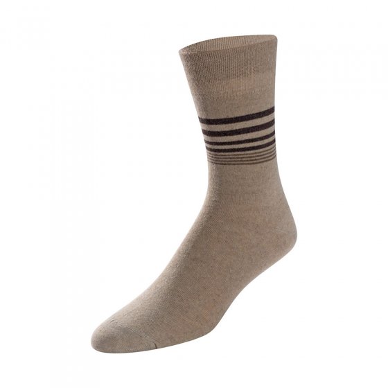 Chaussettes stretch confort Lot de 5  43/46 | Tonsbeige