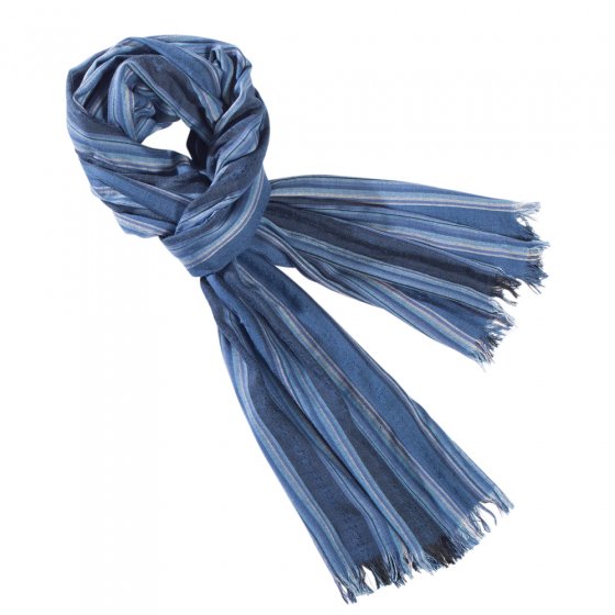 Foulard froissé  | Bleu