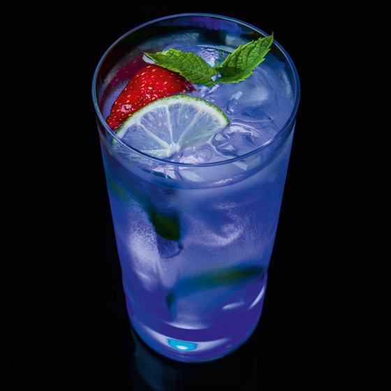 Verre lumineux "magique"