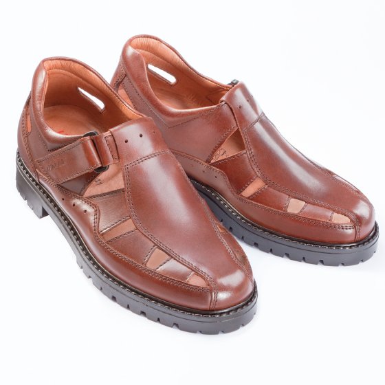 Sommerschuh mit Ferseneinlage