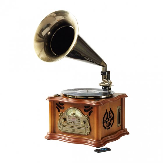 Gramophone avec fonction enregistrement 