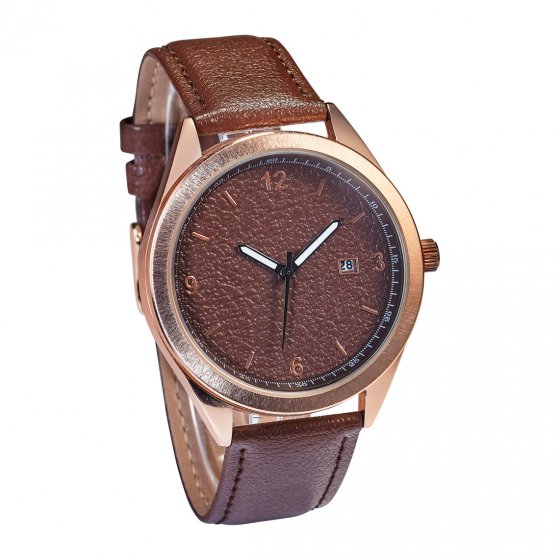 Montre cadran cuir 