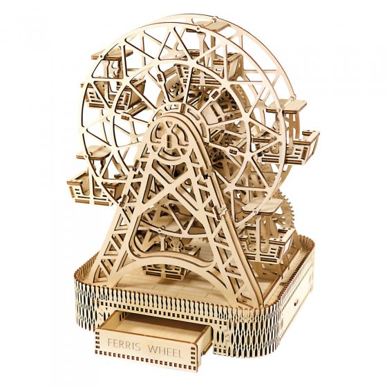 Maquette en bois  "grande roue cinétique" 