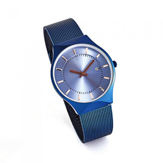 Montre plate  "Azzurro" 