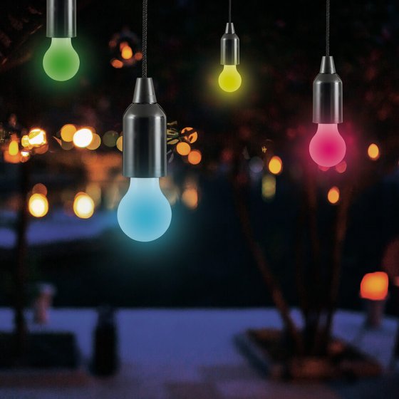 Lampes résistantes aux intempéries Lot de 4  