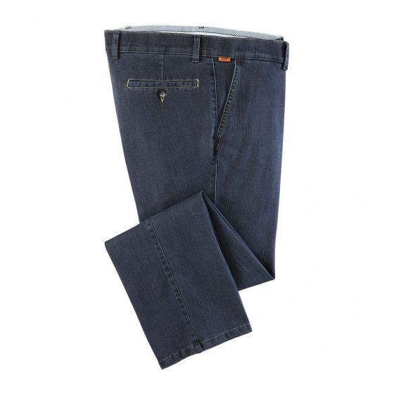 Bügelfrei Stretchjeans, grau 28 | Grau