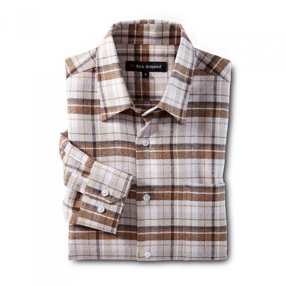 Chemise en flanelle de coton 