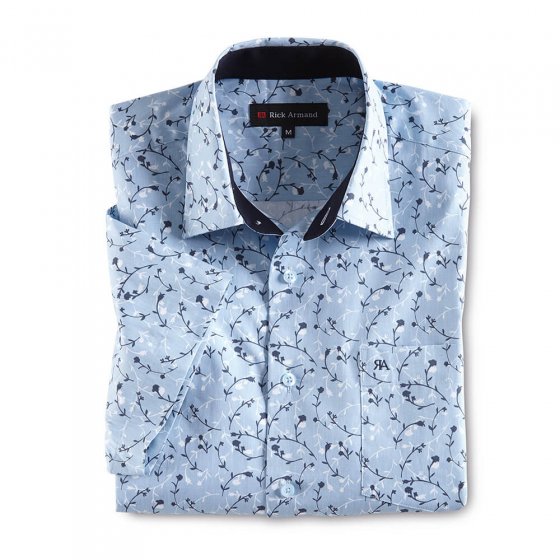 Aktuelles Sommerhemd, SET 3XL | Weiß-bedruckt#Hellblau-bedruckt