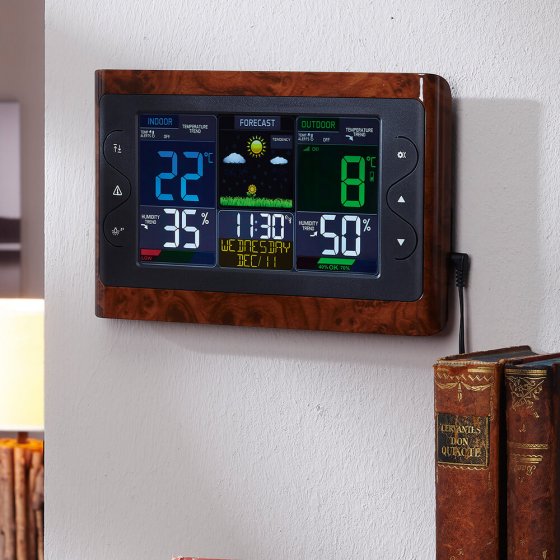 Funk-Wetterstation mit XL-Display 