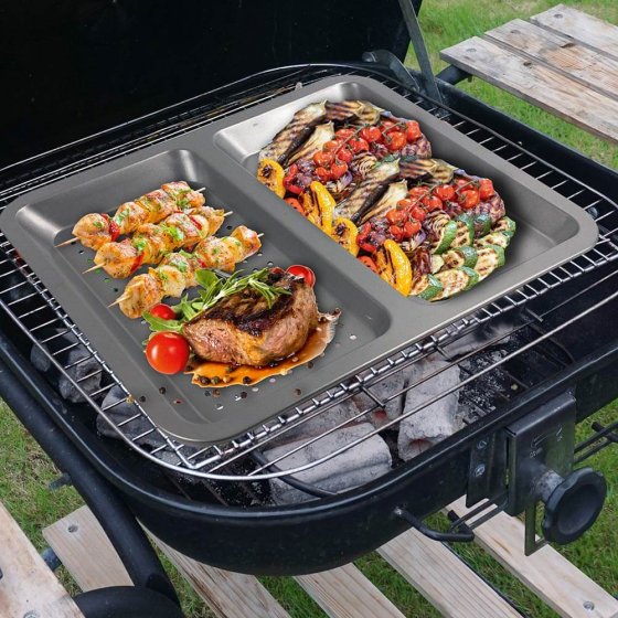 Grill- und Backblech „2 in 1“ 